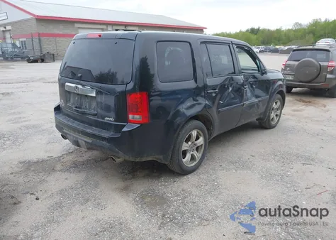 2013 Honda Pilot Ex-L from USA, damaged, VIN 5FNYF4H61DB004406